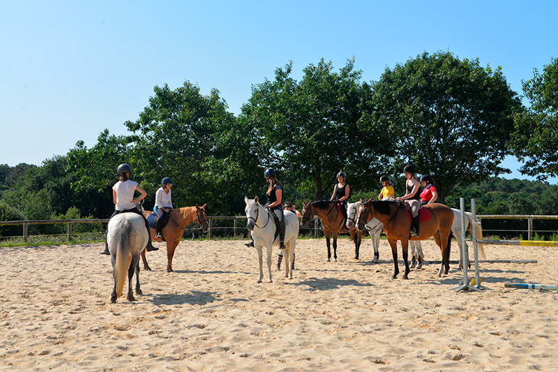 Cours d'équitation au Centre Les Tancrède