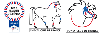 Labels et affiliations du centre équestre Les Tancrède